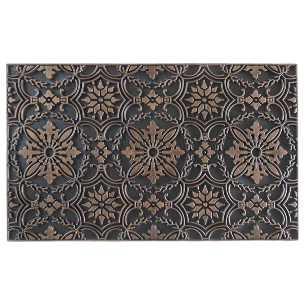 Hand Crafted Rubber Pin Doormat (1'6 x 2'6)