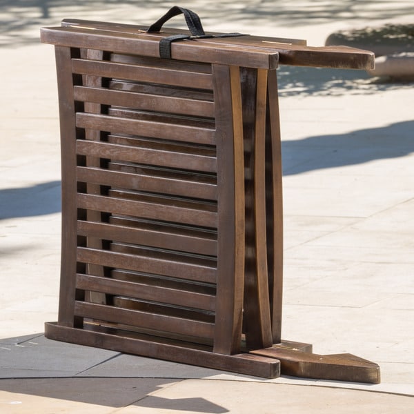 Sonora wood folding outlet lounger