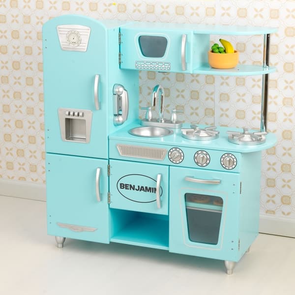 Shop Kidkraft Blue Vintage Kitchen Overstock 9465437