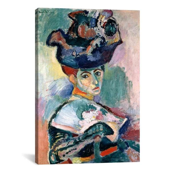 Shop iCanvas Henri Matisse 'Woman in a Hat (1905)' Canvas Print Wall Art Free Shipping On Shop iCanvas Henri Matisse 'Woman in a Hat (1905)' Canvas Print Wall Art Free Shipping On