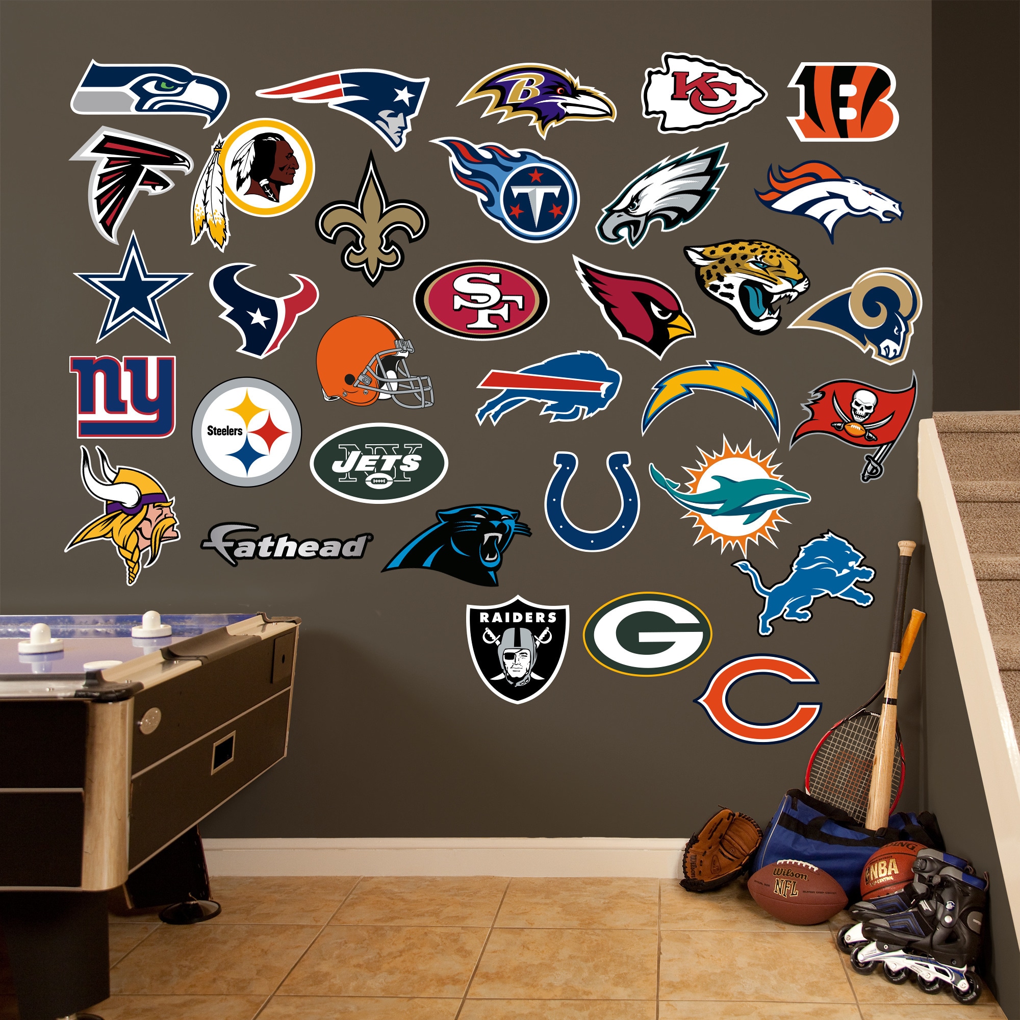 Fathead NFL Accessories in NFL Fan Shop 