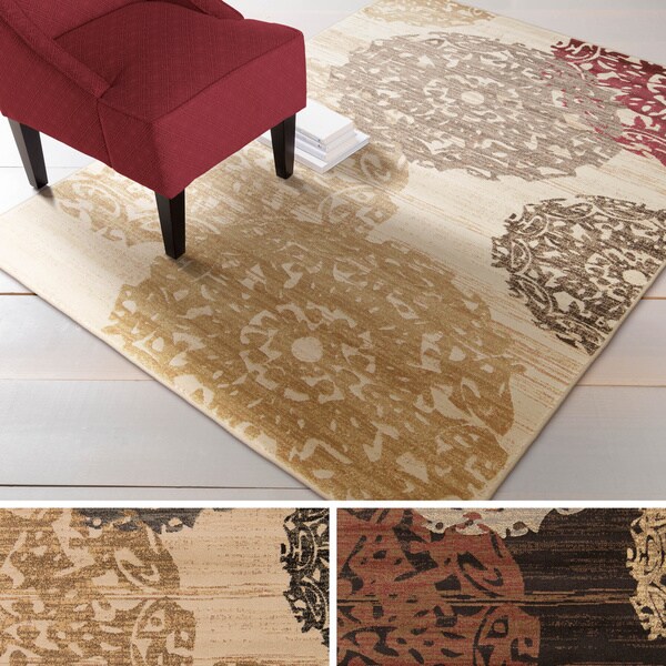 Alpharetta Medallion Area Rug (7'10 x 10'10) - 7'10 x 10'10