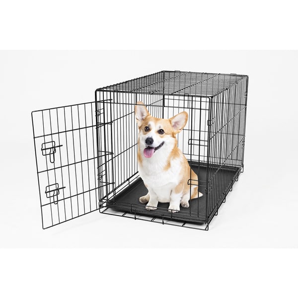 small metal dog kennel