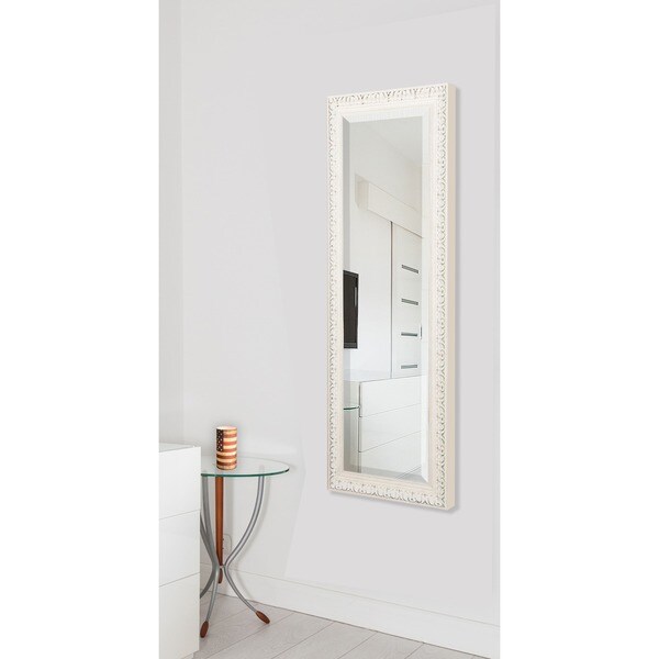 American Made Rayne Charming White 26 x 64inch Full Body Mirror