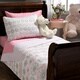 preview thumbnail 11 of 9, Lola Floral Pink Grey Cotton Quilt Bedding Set Twin