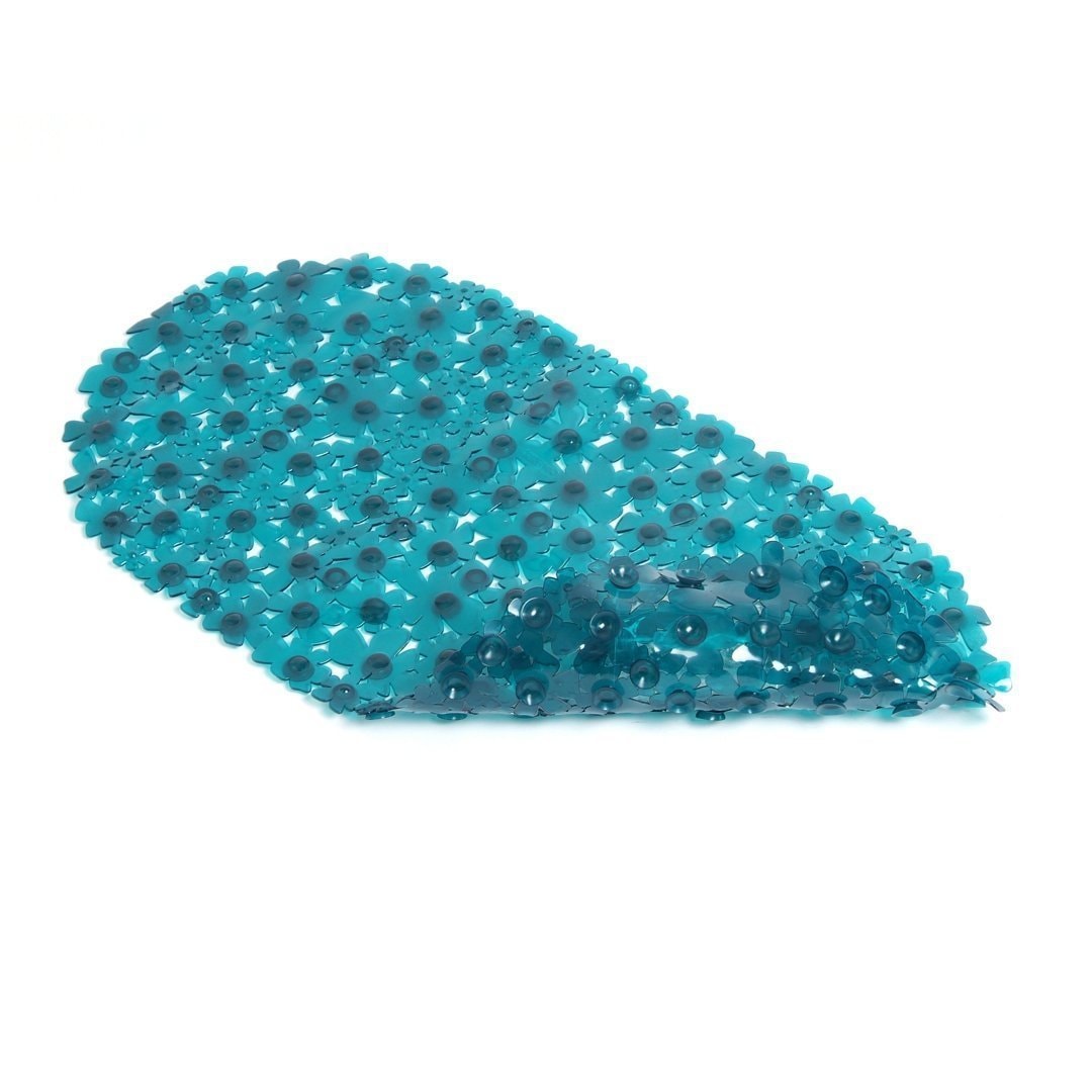 Con Tact Brand Oval Pvc Daisy Bath Mat 27 X 13 75 Set Of Con Tact Brand Oval Pvc Daisy Bath Mat