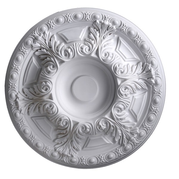 24 Inch Round Antique Ceiling Medallion by Gaudi Decor R301