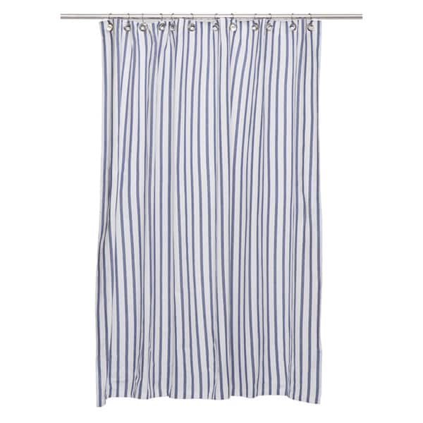Shop Thin Stripe Shower Curtain Free Shipping On Orders Over 45