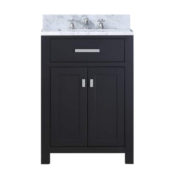 Water Creation Madison 24 Inch Espresso Single Sink Bathroom Vanity Overstock 9467604
