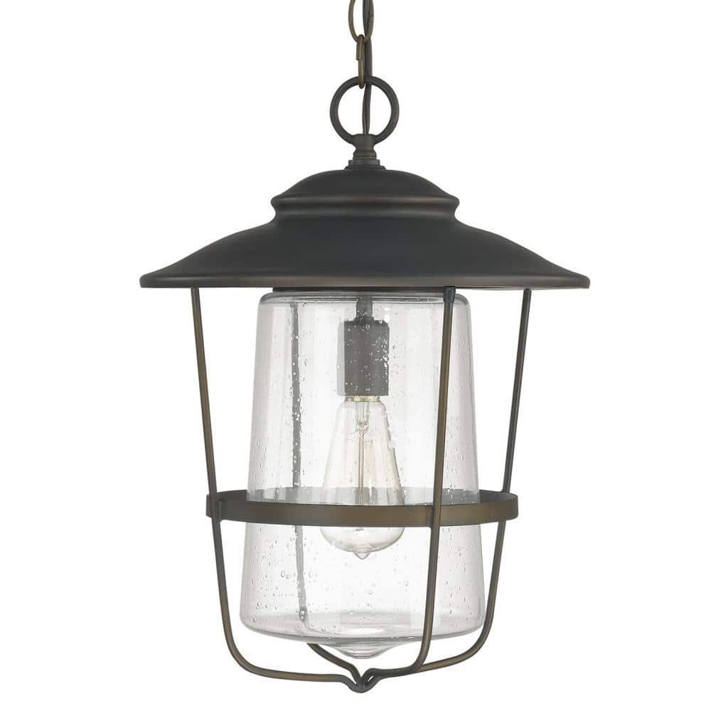Creekside 1-light Old Bronze Outdoor Hanging Lantern