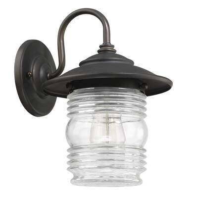 Creekside 1-light Old Bronze Outdoor Wall Mount