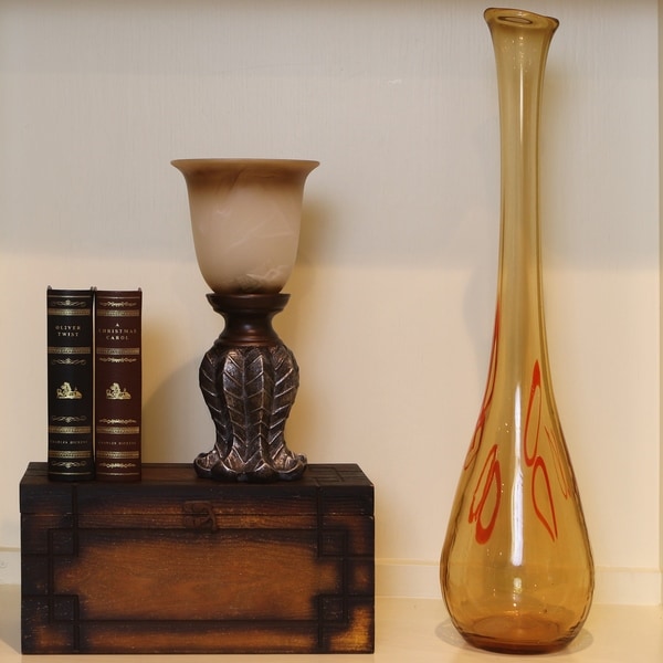 Antiqued Decorative Uplight