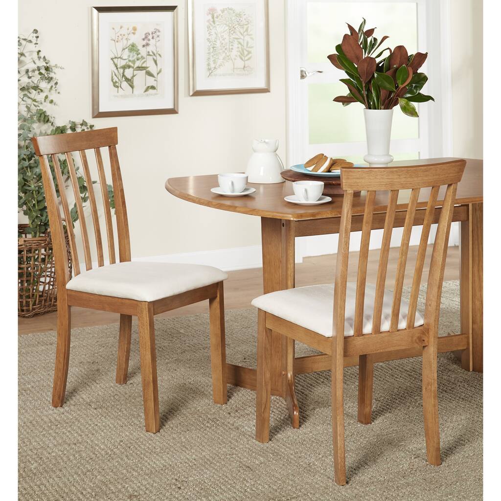Simple Living Benton Slat-back Dining Chairs, Set of 2