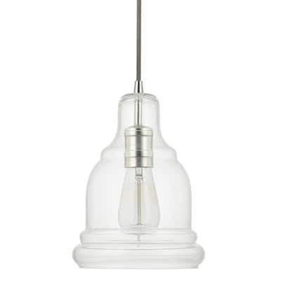 Urban 1-light Polished Nickel Mini Pendant - Polished Nickel - Polished Nickel