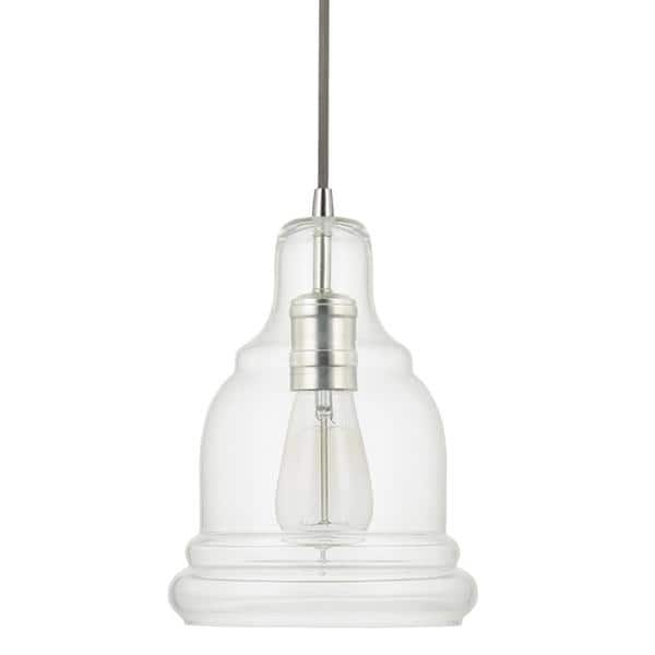 slide 1 of 1, Urban 1-light Polished Nickel Mini Pendant - Polished Nickel - Polished Nickel