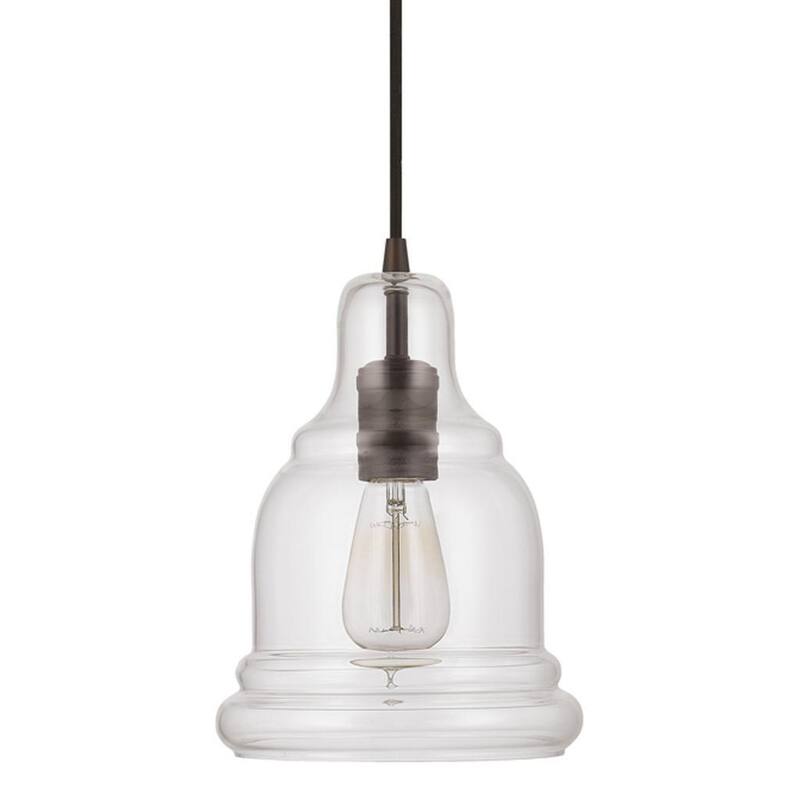 Urban 1-light Burnished Bronze Mini Pendant - Burnished Bronze
