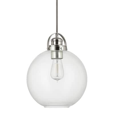 Urban 1-light Polished Nickel Mini Pendant - Polished Nickel - Polished Nickel