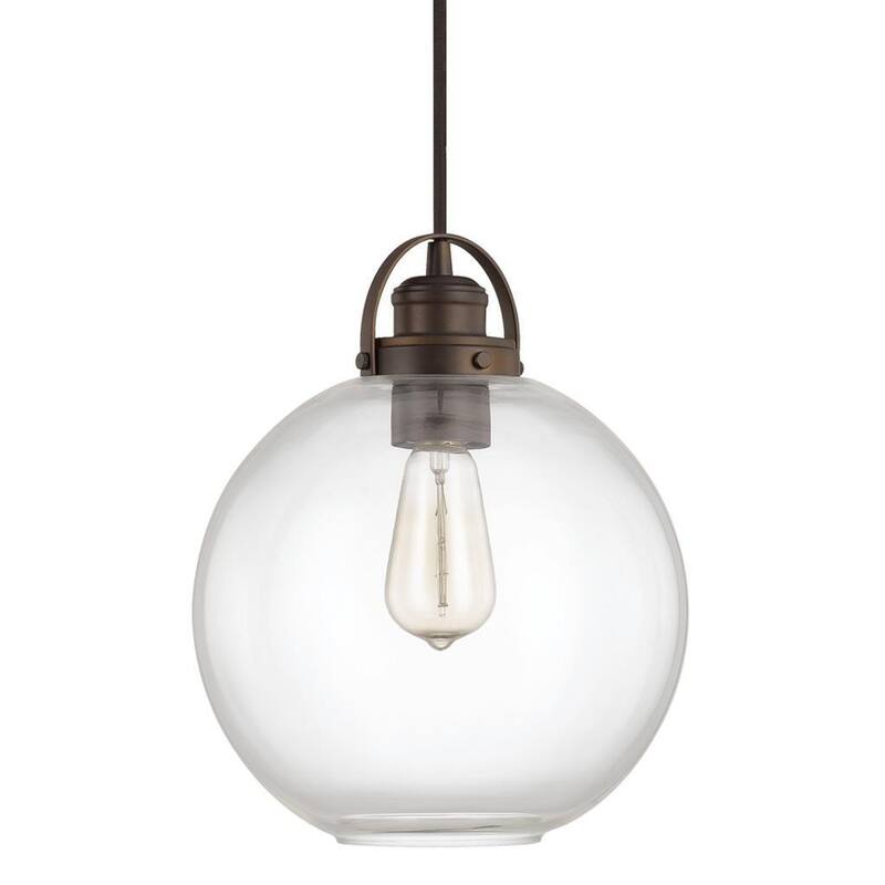 Urban 1-light Burnished Bronze Mini Pendant