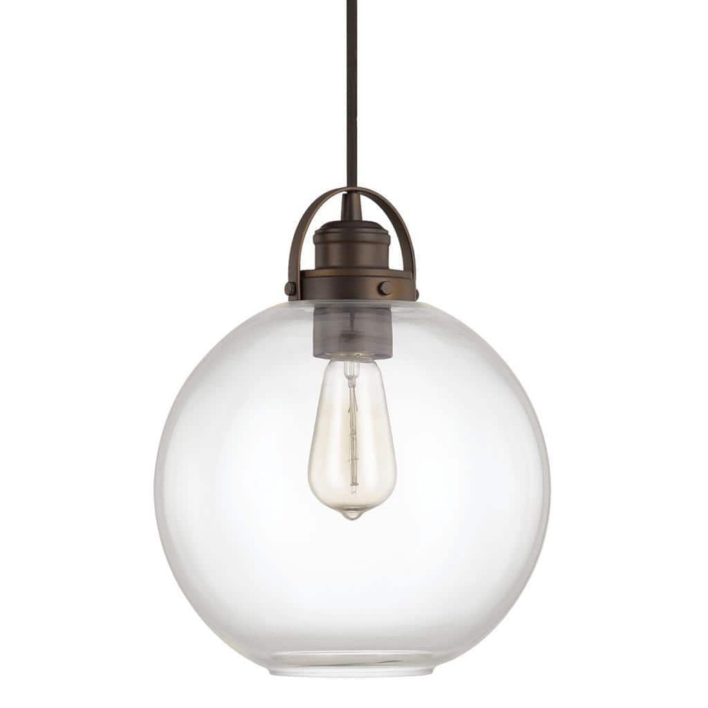 Urban 1-light Burnished Bronze Mini Pendant