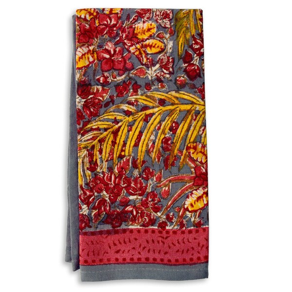 Shop Couleur Nature Bougainvillea Tea Towels (Set of 3) - Free Shipping ...
