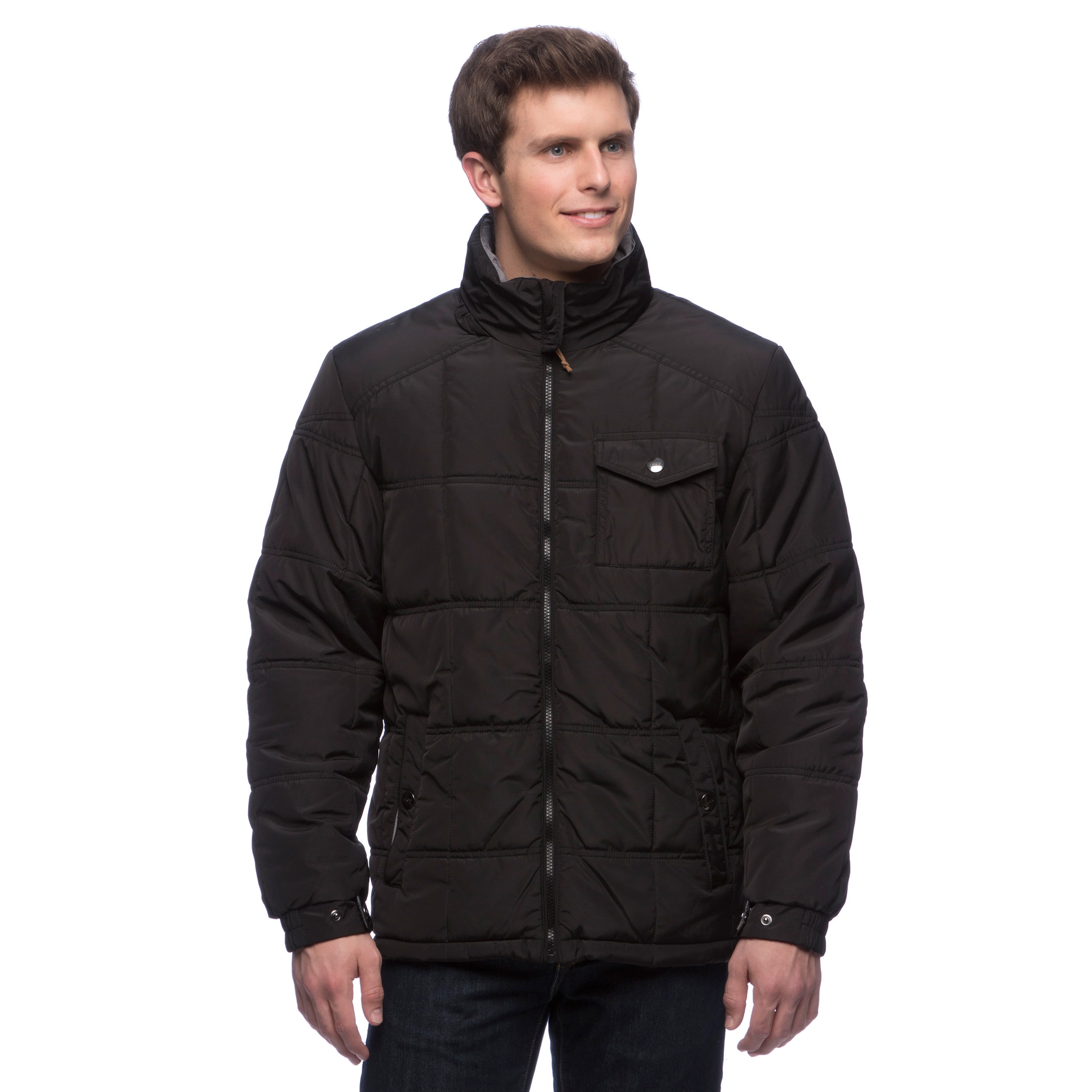 Izod Men's Water-resistant Jacket - Overstock Shopping - Big Discounts ...