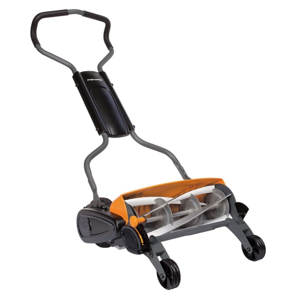 Fiskars StaySharp Max 18-inch Ergonomic Reel Mower - Free Shipping