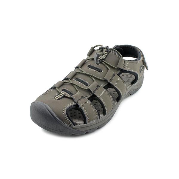 Shop Khombu Mens Blue Shark Nubuck Sandals Size 10 Free