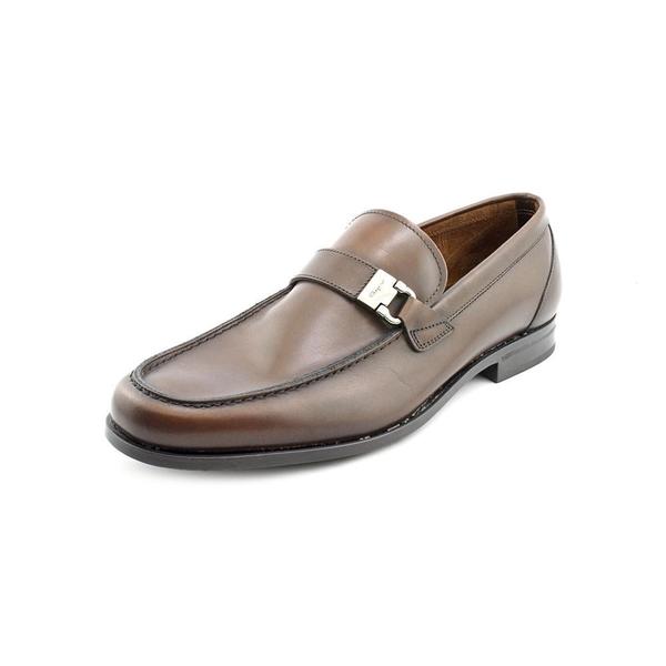 Salvatore Ferragamo Men's 'Tazio' Leather Dress Shoes - 16653826 ...
