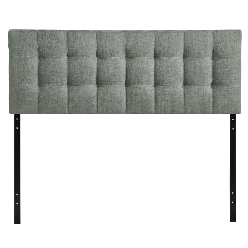 Copper Grove Sherbrooke King Fabric Headboard - Grey