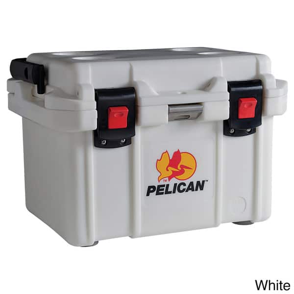 Pelican ProGear 30-Quart Elite Cooler - white/gray