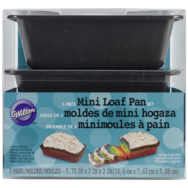 Shop Mini Loaf Pans 3/Pkg - Free Shipping On Orders Over $45