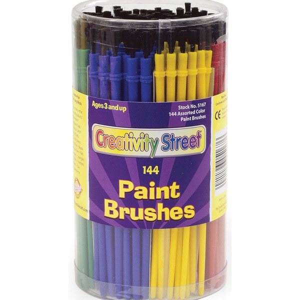 Round Colossal Paint Brush Canister 30/Pkg