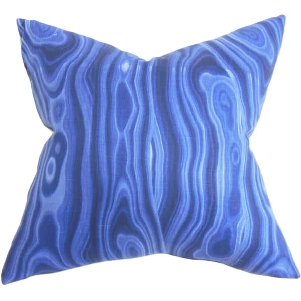 Zoia Geometric 18inch Feather and Down Filled Decorative Throw Pillow