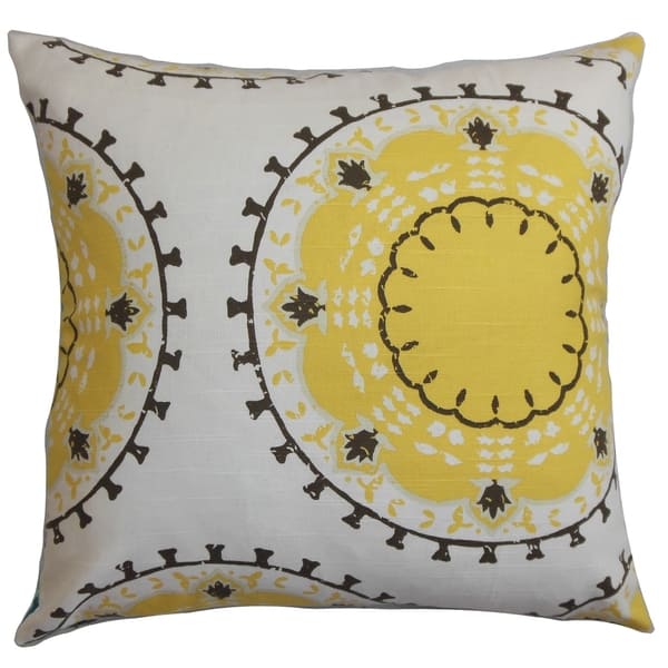 Edolie Geometric 18inch Feather and Down Filled Decorative Throw