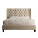 preview thumbnail 6 of 11, Naples Wingback Button Tufted Upholstered Bed by iNSPIRE Q Artisan