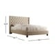 preview thumbnail 12 of 11, Naples Wingback Button Tufted Upholstered Full Bed by iNSPIRE Q Artisan