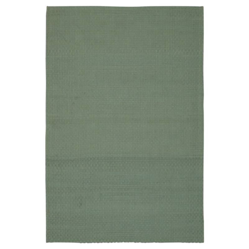 Nourison Sojourn Casual Solid Jute Area Rug - 5' x 7' - Blue - Rectangle