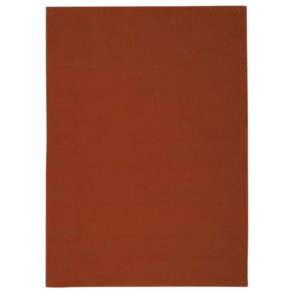 slide 2 of 12, Nourison Sojourn Casual Solid Jute Area Rug 2' 6" x 4' - Orange - Rectangle