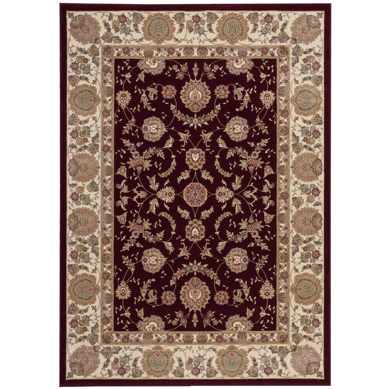 Villa Retreat Americana Wash Estate Area Rug - Red - 3' 9" x 5' 9" - Rectangle