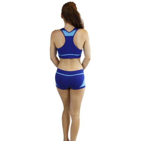 ToBeInStyle Womens Trendy Seamless Bra and Short Set