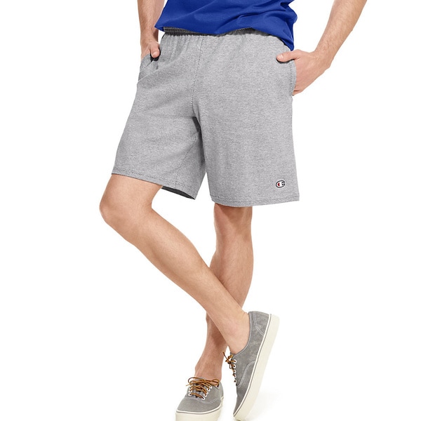 Champion Men's Authentic Cotton Jersey 9-inch Shorts - Free ...