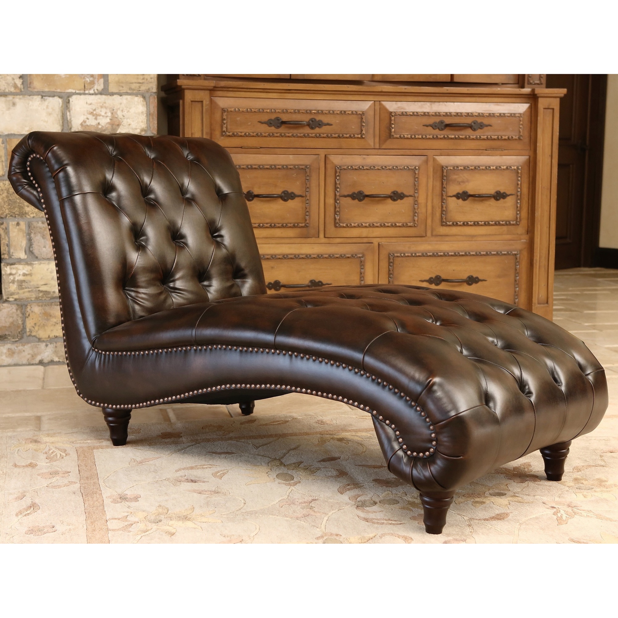 Leather Chaise Lounge Chair Plans - Danish Leather Reclining Chaise