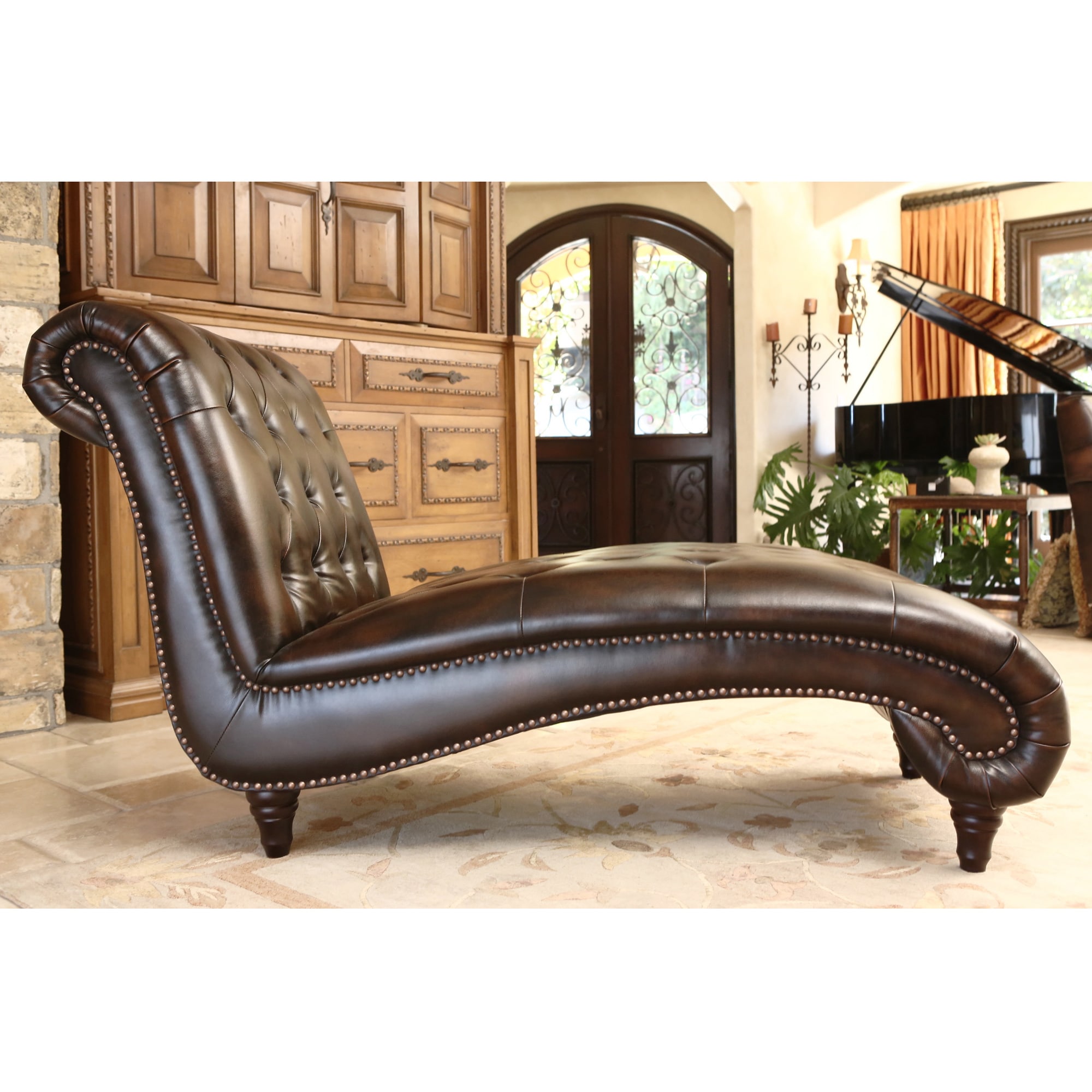 Brown Chaise Lounge Chair • Andrewlymanart 8063