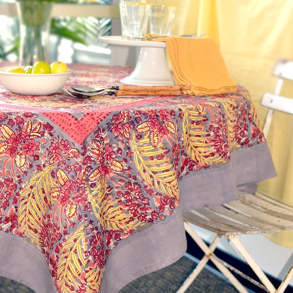 Couleur Nature Bougainvillea Rectangle Tablecloth