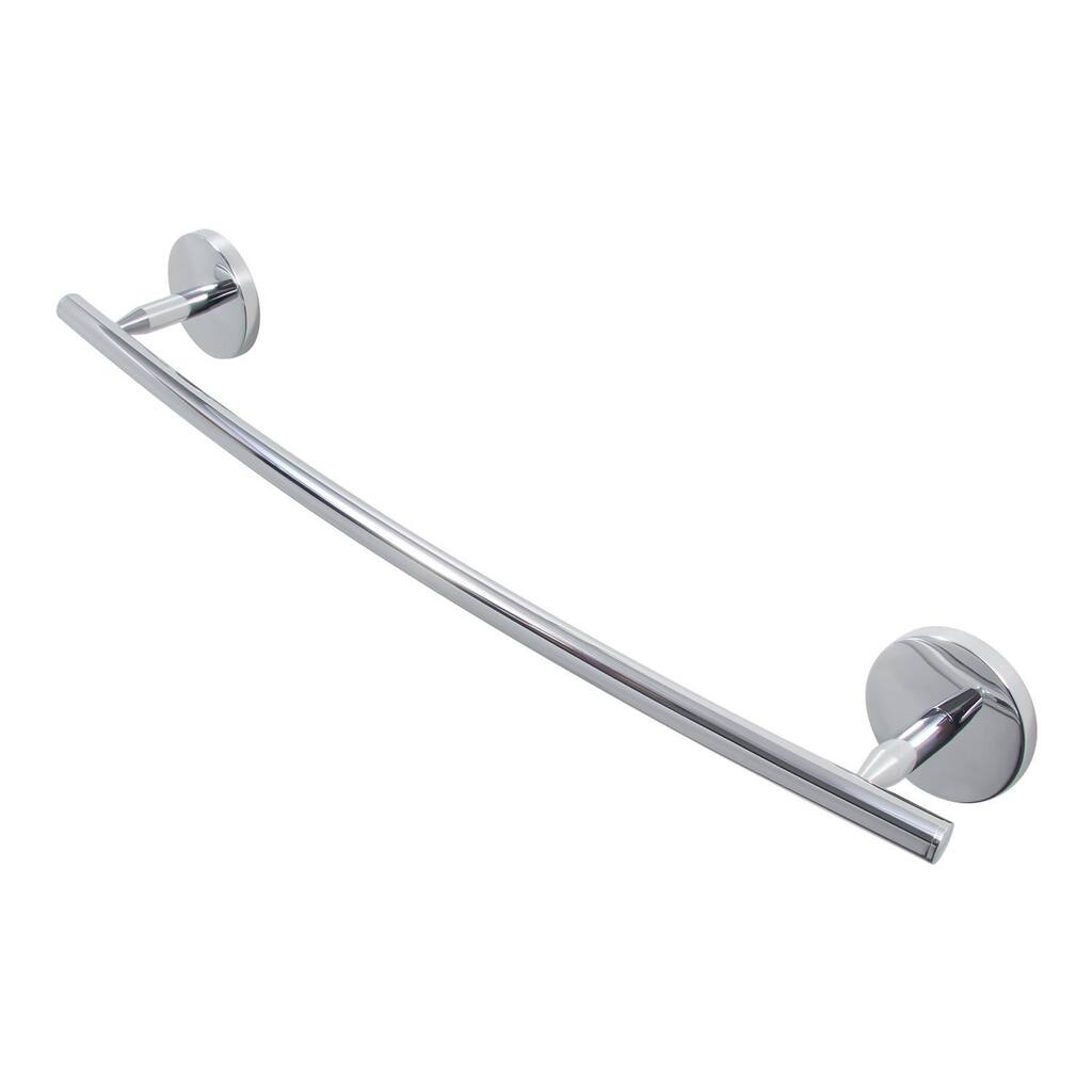 Dyconn Faucet Polished Chrome Bathroom Towel Bar