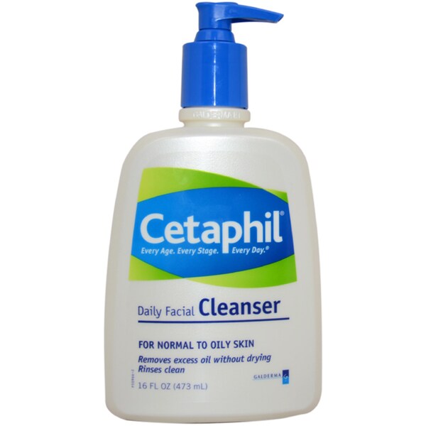 Shop Cetaphil Daily Facial Cleanser for Normal to Oily Skin 16-ounce ...