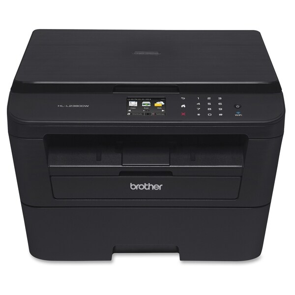 Brother HL-L2380DW Laser Multifunction Printer - Monochrome - Duplex