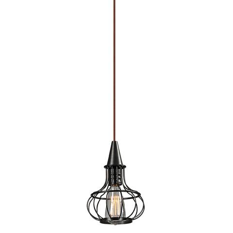 Elk Lighting Yardley Single-light Oil Rubbed Bronze Mini Pendant