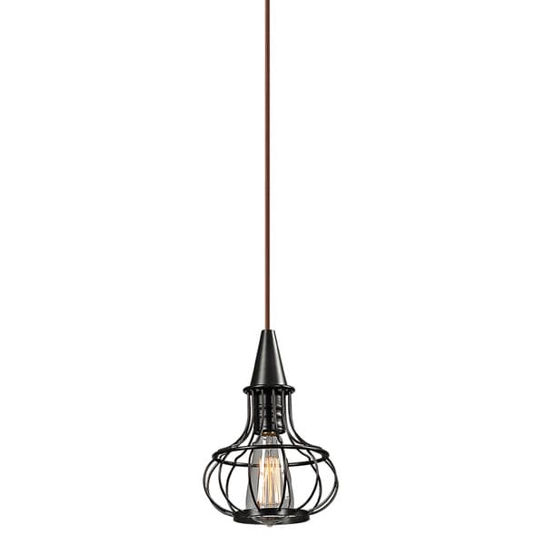 Elk Lighting Yardley Single Light Oil Rubbed Bronze Mini Elk Lighting Yardley Single Light Oil Rubbed Bronze Mini Pendant