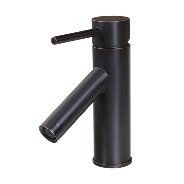 Elite Modern Oil Rubbed Bronze Bathroom Faucet - Free Shipping Today - Overstock.com - 16662689